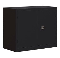 Armoire métal portes battantes monobloc Mety H 100 cm
