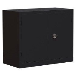 Armoire métal portes battantes monobloc Mety H 100 cm