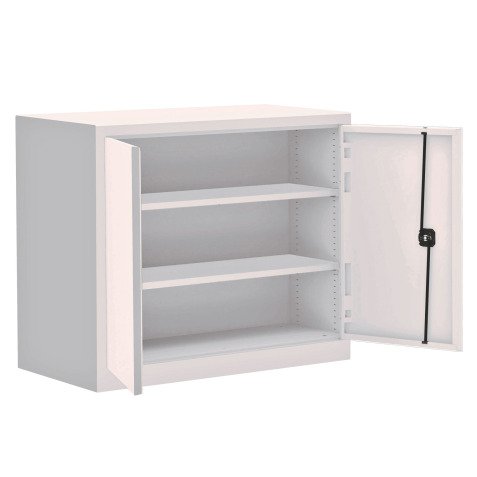 Armoire métal portes battantes monobloc Mety H 100 cm