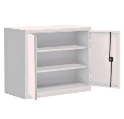Armoire métal portes battantes monobloc Mety H 100 cm