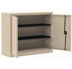 Armoire métal portes battantes monobloc Metily H 100 x L 120 x P 43 cm