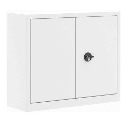 Armoire métal portes battantes monobloc Metily H 100 x L 120 x P 43 cm