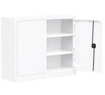 Armoire métal portes battantes monobloc Metily H 100 x L 120 x P 43 cm