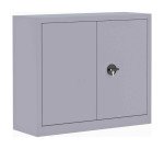 Metal cabinet with swinging doors Monobloc Metily L 120 x W 43 cm