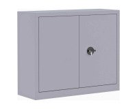 Armoire métal portes battantes monobloc Metily L 120 x P 43 cm