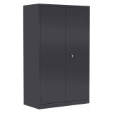 Armoire métal portes battantes monobloc Mety grande profondeur L 120 x P 60 cm