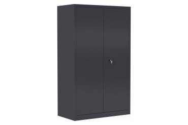 Armoire métal portes battantes monobloc Mety grande profondeur L 120 x P 60 cm