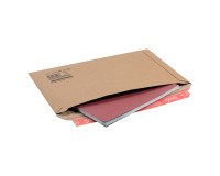 Pochette d'expédition carton grande ouverture latérale