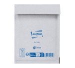 Pochette à bulles d'air kraft renforcé blanc 124 g Jovimail Plus 150 x 210 mm sans fenêtre - Carton de 100