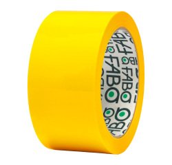Nastro da imballo Fabo, 50 mm x 66 m, 48 micron, giallo
