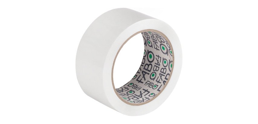Nastro da imballo Fabo, 50 mm x 66 m, 48 micron, bianco