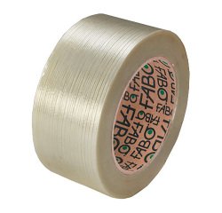 Nastro da imballo rinforzato Fabo, 50 mm x 50 m, 100 micron trasparente