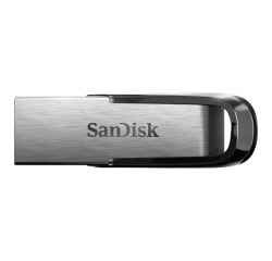 Sandisk clé USB Ultra Flair 128 Go Usb 3.0 (Usb-A) Noir/argent