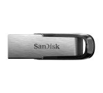SanDisk ULTRA FLAIR lecteur USB flash 128 Go USB Type-A 3.2 Gen 1 (3.1 Gen 1) Noir, Argent