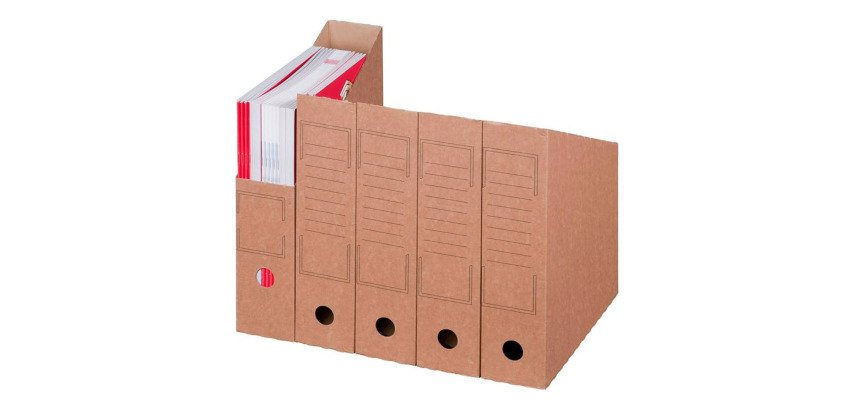 Range-revues Smartboxpro A4, marron