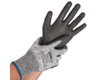 Gant anti-coupures Cut Safe, S, gris/noir
