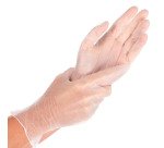 Gant en vinyle 'IDEAL LIGHT', XL, blanc - Boîte de 100 gants