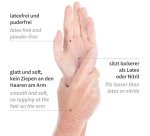 Gant en vinyle 'IDEAL LIGHT', XL, blanc - Boîte de 100 gants