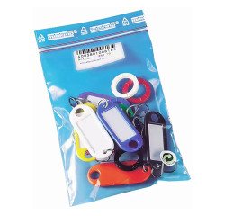 Porte-clés et anneaux d'identification, assortiment