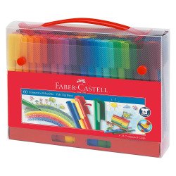 Feutres Connector Pen Faber Castell - Coffret de 60