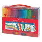 Feutres Connector Pen Faber Castell - Coffret de 60