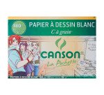 Papier à dessin 'C' à grain, A3, 180 g/m2, blanc