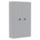 Schrank Metall Falttüren einsatzbereit Elhit, B 120 x T 43 cm