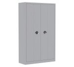 Armoire métal portes pliantes monobloc Elhit L 120 x P 43 cm