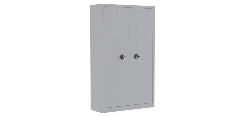 Armoire métal portes pliantes monobloc Elhit L 120 x P 43 cm