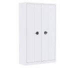 Armoire métal portes pliantes monobloc Elhit L 120 x P 43 cm