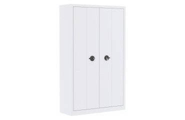 Armoire métal portes pliantes monobloc Elhit L 120 x P 43 cm