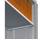 Tablette métal Metily / Elhit L 117,5 x P 37,5 cm