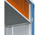 Tablette métal Metily / Elhit L 117,5 x P 37,5 cm