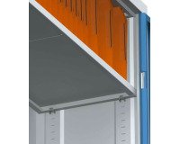 Tablette métal Metily / Elhit L 117,5 x P 37,5 cm