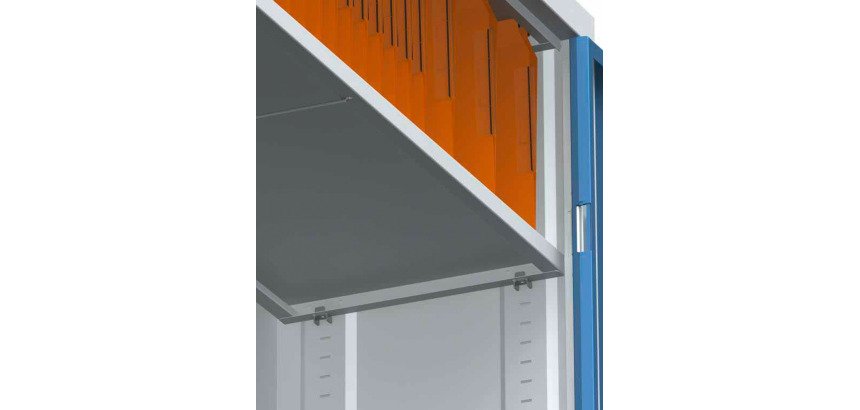 Tablette métal Metily / Elhit L 117,5 x P 37,5 cm