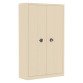 Armoire métal portes pliantes monobloc Elhit L 120 x P 43 cm