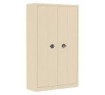 Armoire métal portes pliantes monobloc Elhit L 120 x P 43 cm
