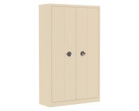 Armoire métal portes pliantes monobloc Elhit L 120 x P 43 cm