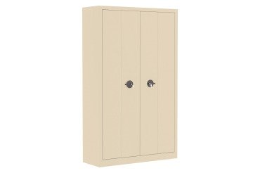 Armoire métal portes pliantes monobloc Elhit L 120 x P 43 cm