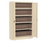 Armoire métal portes pliantes monobloc Elhit L 120 x P 43 cm