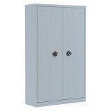 Armoire métal portes pliantes monobloc Elhit L 120 x P 43 cm