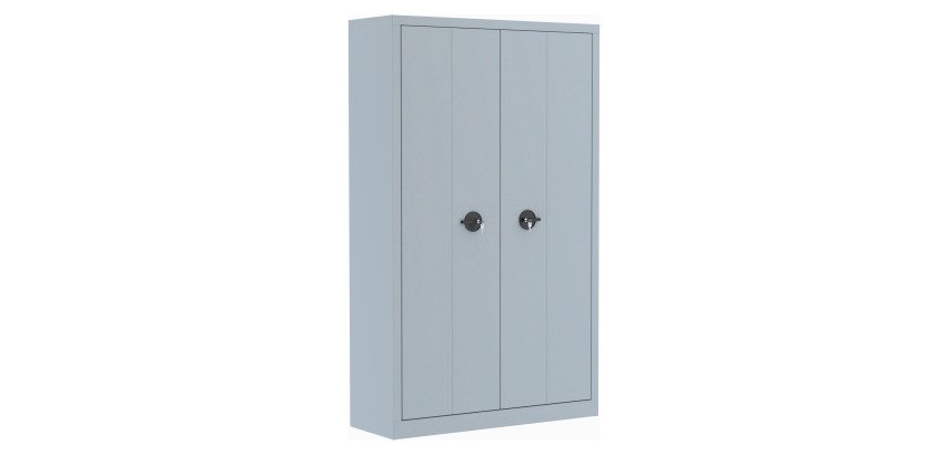 Armoire métal portes pliantes monobloc Elhit L 120 x P 43 cm