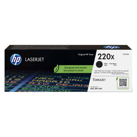HP 220X (W2200X) tóner original negro alta capacidad