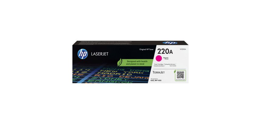 HP 220A - W220XA toners couleurs séparées pour imprimante laser