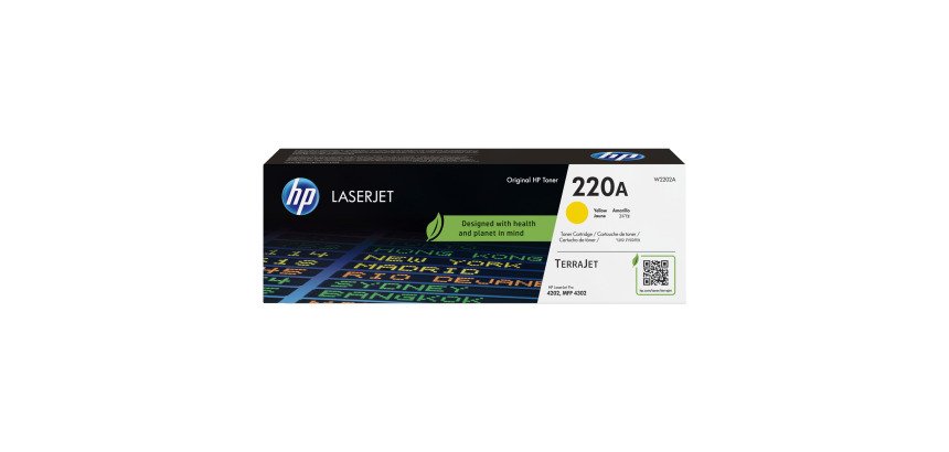 HP 220A - W220XA toners couleurs séparées pour imprimante laser