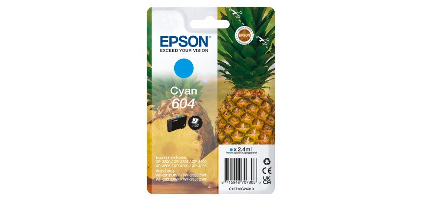 Epson 604 cartouche couleur pour imprimante jet d'encre
