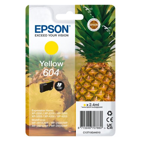 Epson 604 cartridge colour for inkjet printer