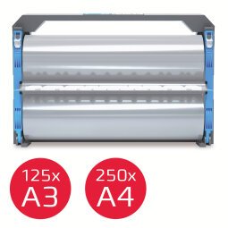 Cartuccia ricaricabile - struttura con film incluso - 75 micron - lucido - per plastificatrice Foton 30 - GBC