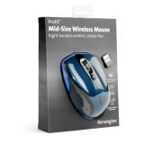 Wireless computer mouse Kensington Pro Fit medium size sapphire blue