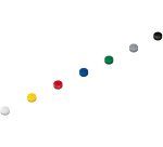 Plots magnétiques aimants Ø 15mm Solid Maul - Lot de 10